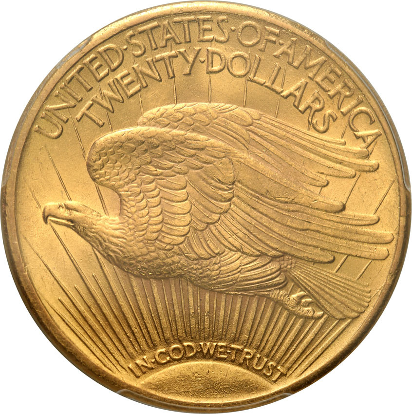 USA 20 dolarów 1924 Filadelfia PCGS MS64